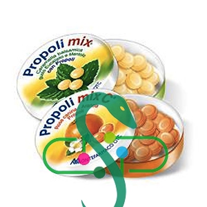 Propoli mix C Propoli Difese Forti 30 Caramelle Gusto Eucalipto e Menta