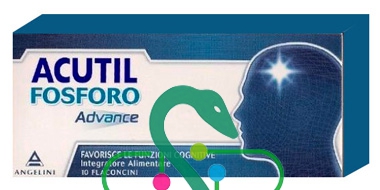 Acutil Fosforo Linea Advance Integratore Alimentare 10 Flaconcini