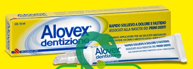 Alovex Linea Dentizione Gel Lenitivo Nascita Primi Dentini 10 ml