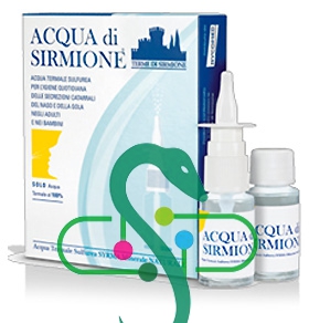 Acqua di Sirmione Protezione Vie Respiratorie Acqua Termale Spray 6 Flaconcini