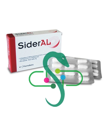 Pharmanutra Linea Vitamine Minerali SiderAl Ferro Liposomiale 20 Capsule