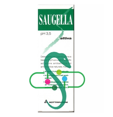 Saugella Linea Attiva Verde Gel Idratante Lubrificante Intimo Delicato 30 ml