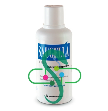 Saugella Linea Classica Blu Dermoliquido Detergente Intimo Delicato 500 ml