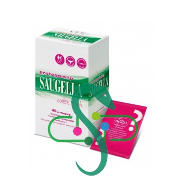 Saugella Linea Cotton Touch 40 Proteggislip in Puro Cotone Ripiegati Offerta