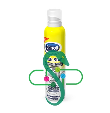 Scholl Linea Sudorazione Piedi Fresh Step Trattamento Deodorante Piedi 150 ml