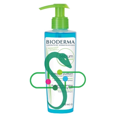 Bioderma Linea Sebium Gel Moussant Detergente Equilibrante Pelli Grasse 200 ml