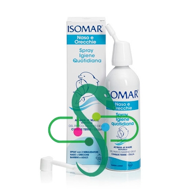 Isomar Linea Pulizia e Salute del Naso Acqua di Mare Igiene Quotidiana 100 ml