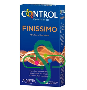 Control Linea Contraccezione Protez 6 Profilattici Adapta Finissimo UltraSottili