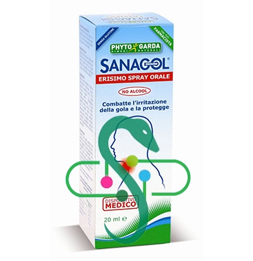 Phytogarda Linea Rimedi Naturali Sanagol Erisimo Spray Senza Alcool 20 ml