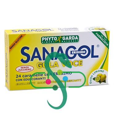 Phytogarda Linea Rimedi Naturali Sanagol Erisimo Caramelle Gusto Limone