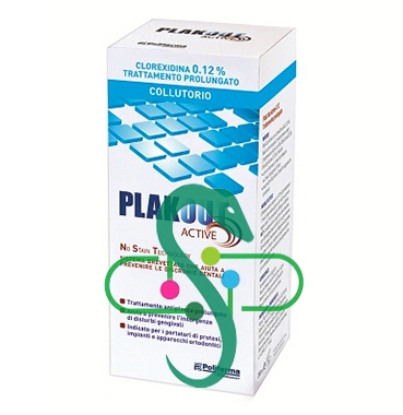 Polifarma Linea Igiene Dentale Quotidiana Plakout Active 0,12 Collutorio 200 ml