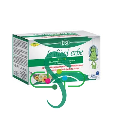Esi Linea Benessere Intestinale Le Dieci Erbe Tisana Riequilibrante 20 Filtri