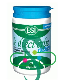 Esi Linea Benessere Intestinale Le Dieci Erbe Flor con Prebiotico 60 Capsule