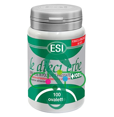 Esi Linea Benessere Intestinale Le Dieci Erbe +Forte 100 Ovalette