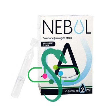 Chiesi Linea Pulizia del Naso Nebul A Soluzione Fisiologica 25 Flaconcini 2 ml