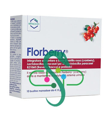 Bracco Linea Apparato Urinario Florberry Integratore Alimentare 10 Bustine
