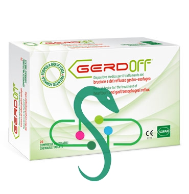 Sofar Linea Dispositivi Medici Gerdoff Azione Meccanica 20 Compresse Masticabili