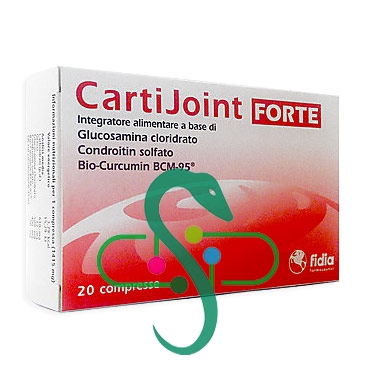 Fidia Linea Articolazioni Sane CartiJoint Forte Integratore 20 Compresse