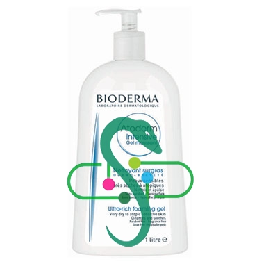 Bioderma Linea Pelli Secche Atoderm Intensive Gel Moussant Detergente 1000 ml