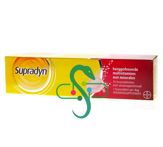 Supradyn Linea Vitamine Minerali Ricarica Integratore 15 Compresse Effervescenti