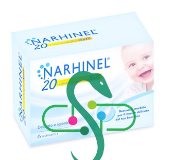 Narhinel Linea Pulizia Salute del Naso 20 Ricambi Soft per Aspiratore Nasale