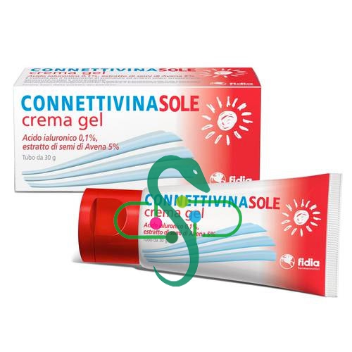 Fidia Linea Dispositivi Medici Connettivinasole Crema Gel Lenitiva Doposole 30 g