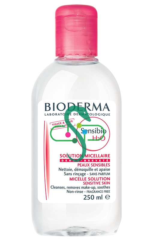 Bioderma Linea Sensibio H2O Detergente Micellare Lenitivo Pelli Sensibili 250 ml