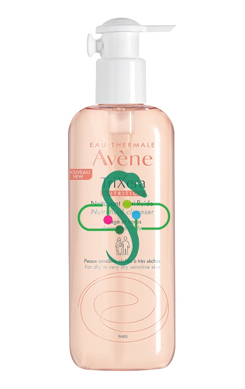 Avene Linea Trixera Nutrition Gel Detergente Nutrifluido Pelli Secche 400 ml