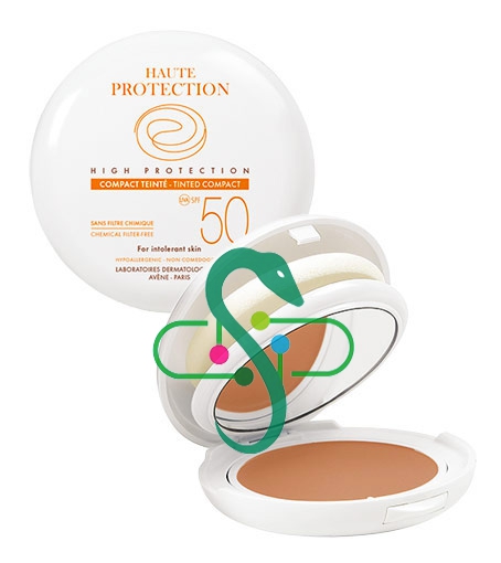 Avene Linea Solare Pelli Intolleranti SPF50 Fondotinta Compatto Sabbia 10 g