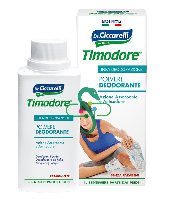 Dottor Ciccarelli Linea Deodorazione Piedi Polvere Assorbente Antisudore 250 g
