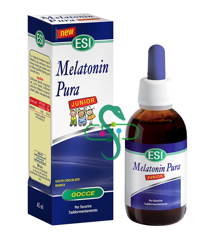 Esi Linea Sonno e Relax Melatonin Pura Junior Integratore Alimentare Gocce 40 ml