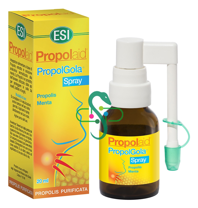 Esi Linea Protezione Inverno PropolAid PropolGola Spray Menta Integratore 20 ml