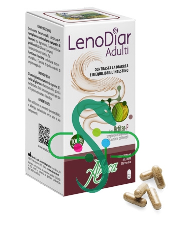Aboca Linea Dispositivi Medici Intestino Sano LenoDiar Adulti 20 Capsule