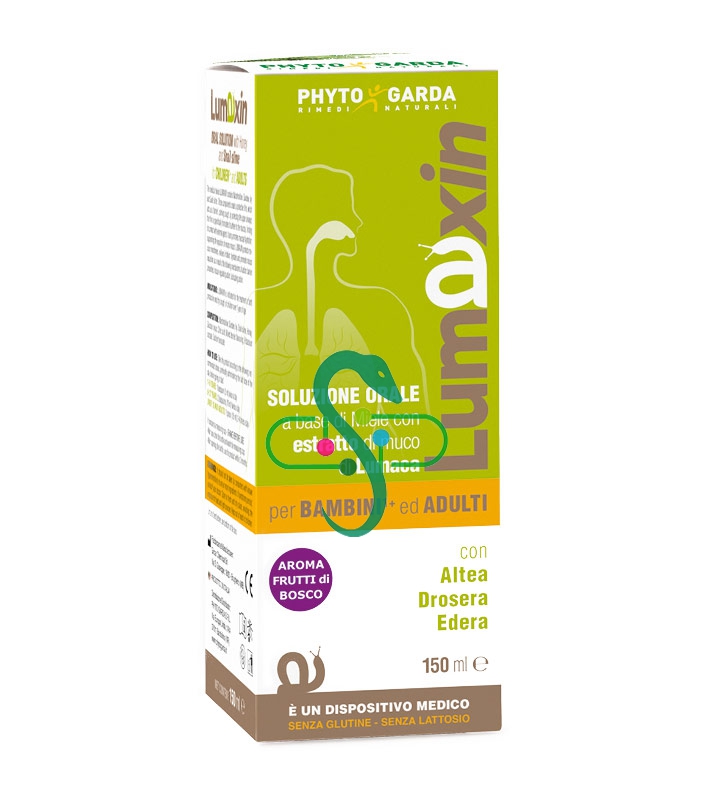 Phyto Garda Rimedi Naturali Linea Dispositivi Medici Lumaxin Sciroppo 150 ml