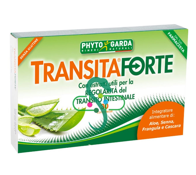 Phyto Garda Linea Intestino Sano Transita Forte Integratore 30 Compresse