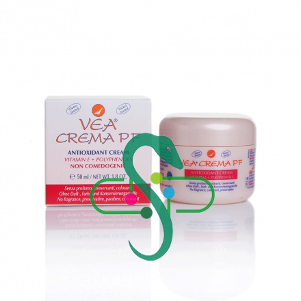 VEA Linea Pelli Sensibili Crema PF Vitamina E + Polifenoli Antiossidante 50 ml