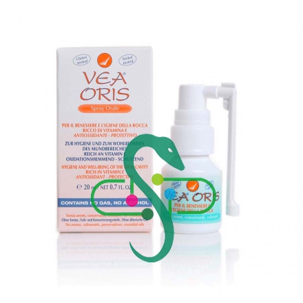 VEA Linea Pelli Sensibili Oris Spray Protettivo Antiossidante Mucosa Orale 20 ml