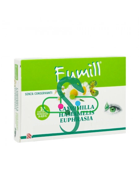Recordati Linea Benessere Occhi Eumill Gocce Oculari 10 Flaconcini Monodose