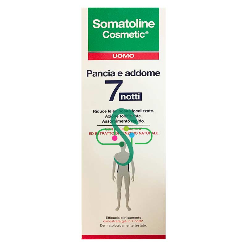 Somatoline Linea Cosmetic Uomo Trattamento Pancia Addome 7 Notti 250 ml