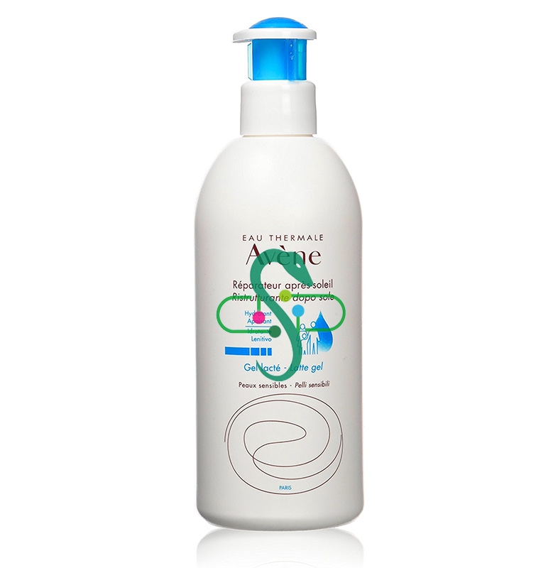 Avene Linea Solare Pelli Sensibili Latte Ristrutturante Doposole Lenitivo 400 ml