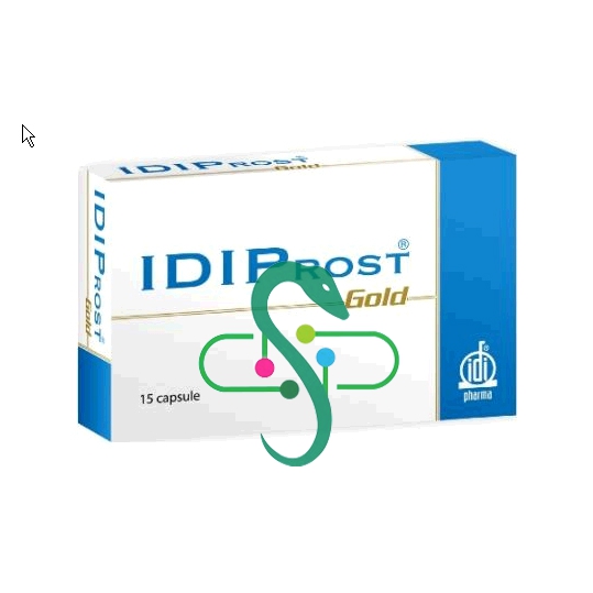 IDI Farmaceutici Linea Benessere Uomo Idiprost Gold Integratore 15 Capsule