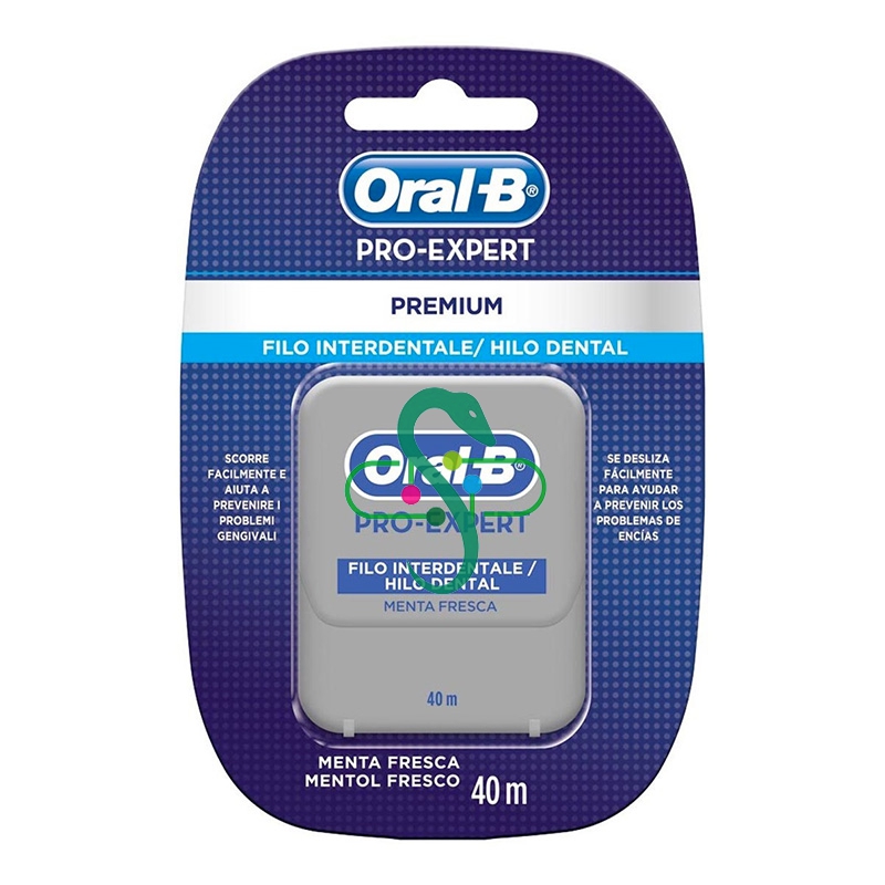 Oral-B Linea Igiene Dentale Quotidiana Pro-Expert Filo Interdentale 40 m