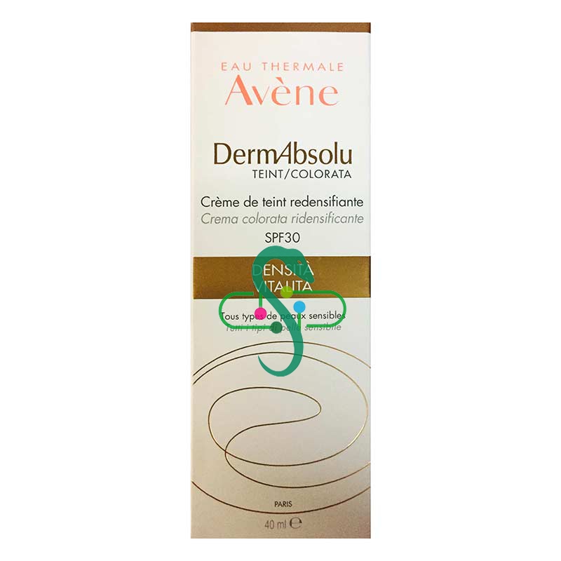 Avene Linea DermAbsolu Crema Colorata Viso Levigante Lenitivo Antiet 40 ml