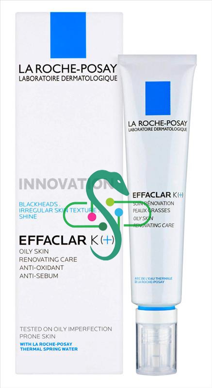 La Roche Posay Linea Pelli Grasse Effaclar K+ Crema Rinnovatrice Anti-Sebo 40 ml