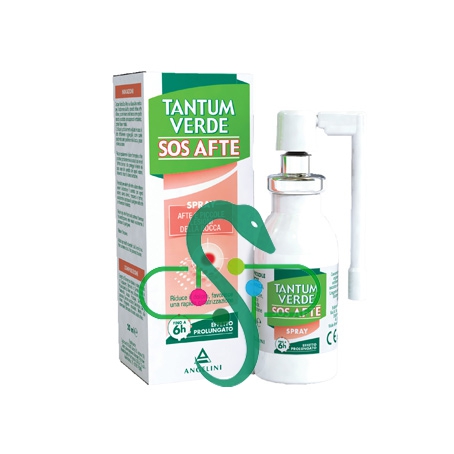 Angelini Linea Dispositivi Medici Tantum Verde SOS Afte Soluzione Spray 20 ml