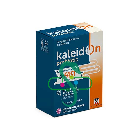 Menarini Linea Intestino Kaleidon Probiotic Fast Integratore 10 Buste Oro Bianco