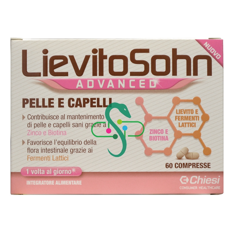 M.Antonetto Linea Pelle e Capelli LievitoSohn Advanced Integratore 60 Compresse