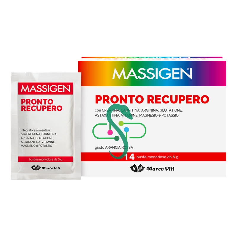 Massigen Linea Benessere Energia Pronto Recupero Integratore Alimentare 18 Buste