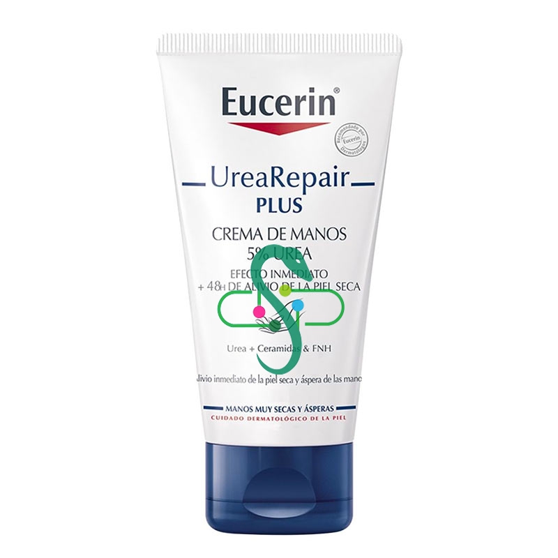 Eucerin Linea UreaRepair 5% Plus Crema Rigenerante Mani Pelle Secca 75 ml