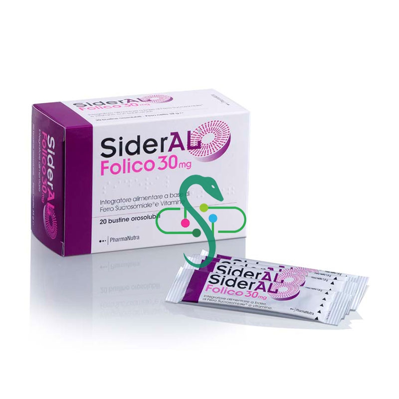 Pharmanutra Linea Vitamine Minerali SiderAl Folico 20 Stick